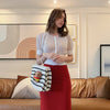 Women's Sheer Puff Shoulder Crop Top Blouse In White
