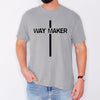 Way Maker Faith Cross Jesus Gospel Religious Inspirational Modern Christian Comfort Colors Tee