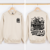 We Dare You To Visit The Haunted House Spooky Halloween Theme Limited Edition Graphic Sweatshirt