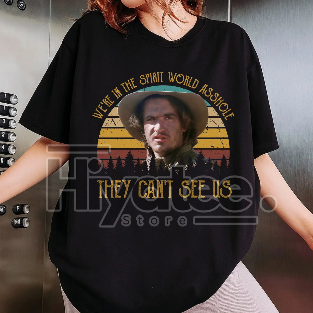 "We're in the spirit world" Vintage Young Guns T-Shirt – 80s Old Movie Quote Tee