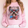 Westie Patriotic USA West Highland White Terrier 4th of July Pet Lover Sweatshirt