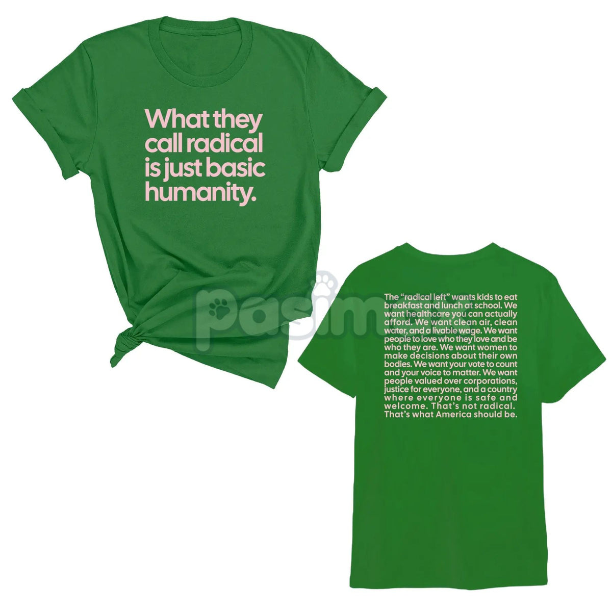 "What They Call Radical Is Just Basic Humanity" Unisex Tee - Empowering Advocacy Statement Shirt, Social Justice Apparel