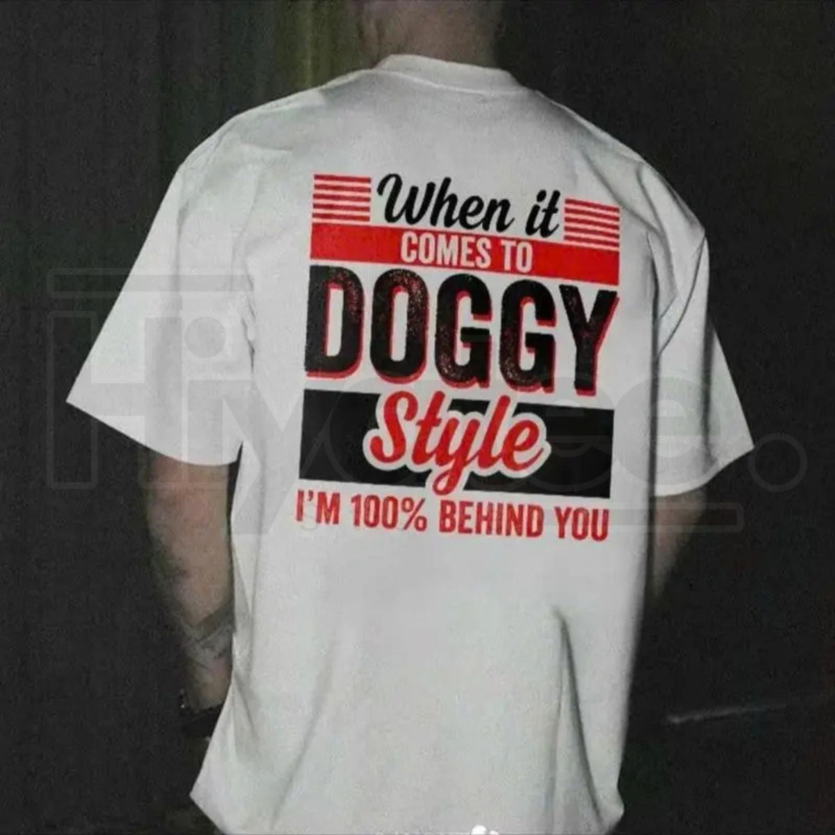 "When It Comes To Style" Vintage Graphic T-Shirt – Retro Letter Print Back Sided Tee