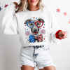 Whippet Patriotic Dog USA America Pet Lover 4th Of July All American Celebration Sweatshirt