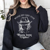 Whose Bed Have Your Boots Been Under In Country Music Lyrics Western Style Sweatshirt