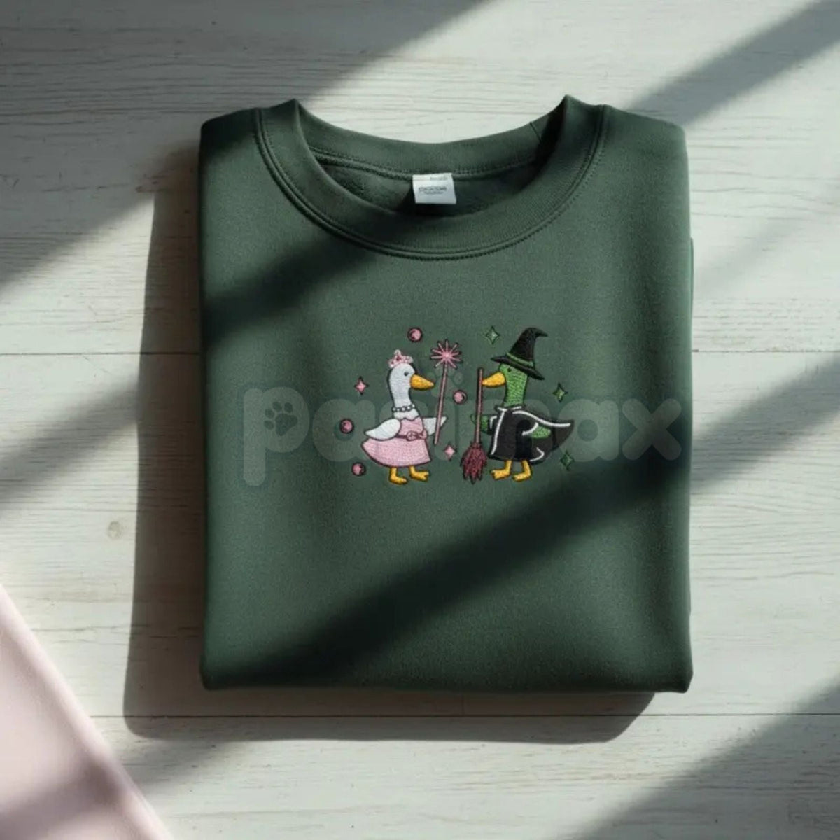 Wicked Goose "For Good" Embroidered Sweatshirt – Funny Musical Crewneck