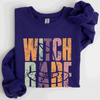 Witch Babe Halloween Mood Vibes Cozy Nightfall Mystic Spirit Edition Extra Sweatshirt