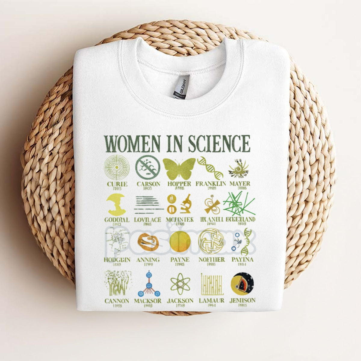 Women in Science T-Shirt - Scientist Empowerment Graphic Tee, Female STEM Apparel, Unisex Educational Gift for Her