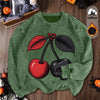 Women's Vintage Soft Pullover Sweatshirt – Cozy Casual Garment-Dyed Crewneck