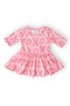 XOXO 3/4 Sleeve Twirl Bodysuit