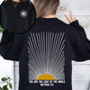 You Are The Light Of The World Christian Faith Bible Verse Encouraging Believer Daily Sweatshirt