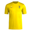 adidas Mens Short Sleeve Pre-Game T-Shirt Team Yellow/Columbus Crew XX-Large