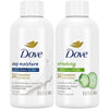 Dove Body Wash Travel Essentials Variety 2-Pack – Refreshing Cucumber & Green Tea + Deep Moisture Nourishing Body Washes 3 Oz Ea