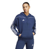 adidas Womens Size Tiro23 League Sweat Hoodie Team Navy Blue Large/Tall