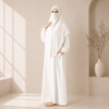 Abaya With Niqab and Khimar | Satin Niqab Khimar and Abaya (MK024)
