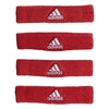 adidas Interval 3/4-inch Bicep Band Team Power Red/White One Size