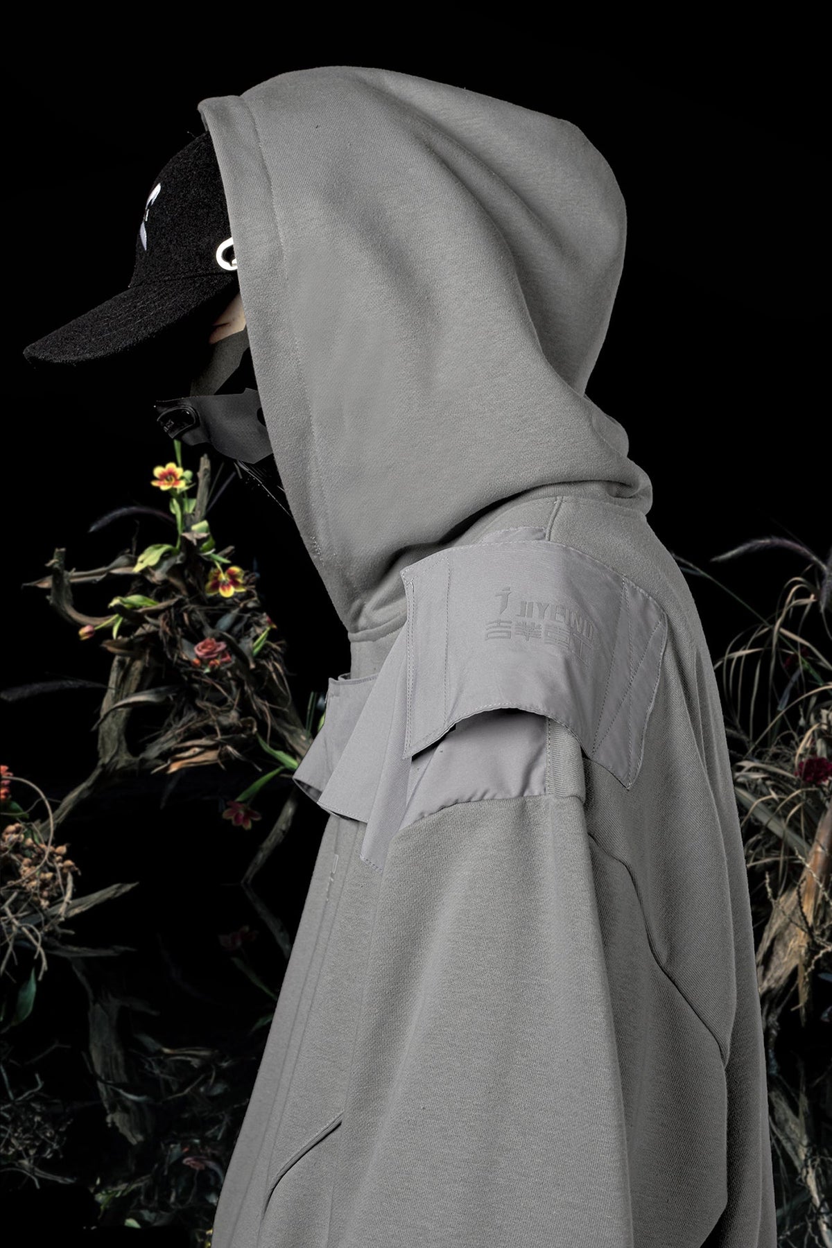HiH29 Shadow Mixed Hoodie