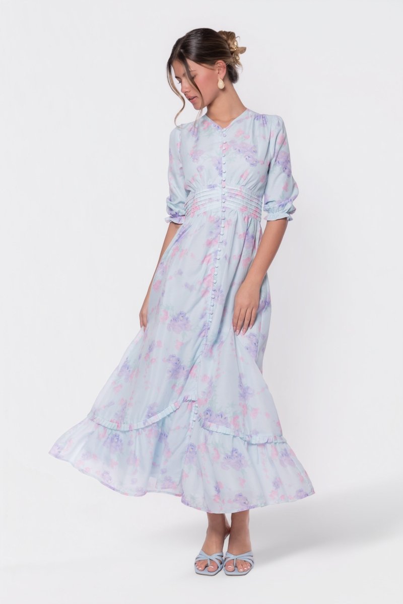 Amelia Dress (Light Blue)