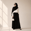 Archive Piece Pleated Overskirt, Wide-Cut Pants Set - MP012 (Size M Only)