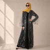 Archive Piece Sequin Mesh Open Abaya - MP029 (Size S Only)