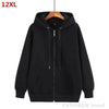 Autumn Mens Cardigan Plus Size Hoodie For Man Jacket Cardigan Oversized Men Hoodies Sweatshirt  Long Sleeve Crew Neck Hooded Jacket Hip Hop Streetwear Pullover Top Zip Hoodie For Men