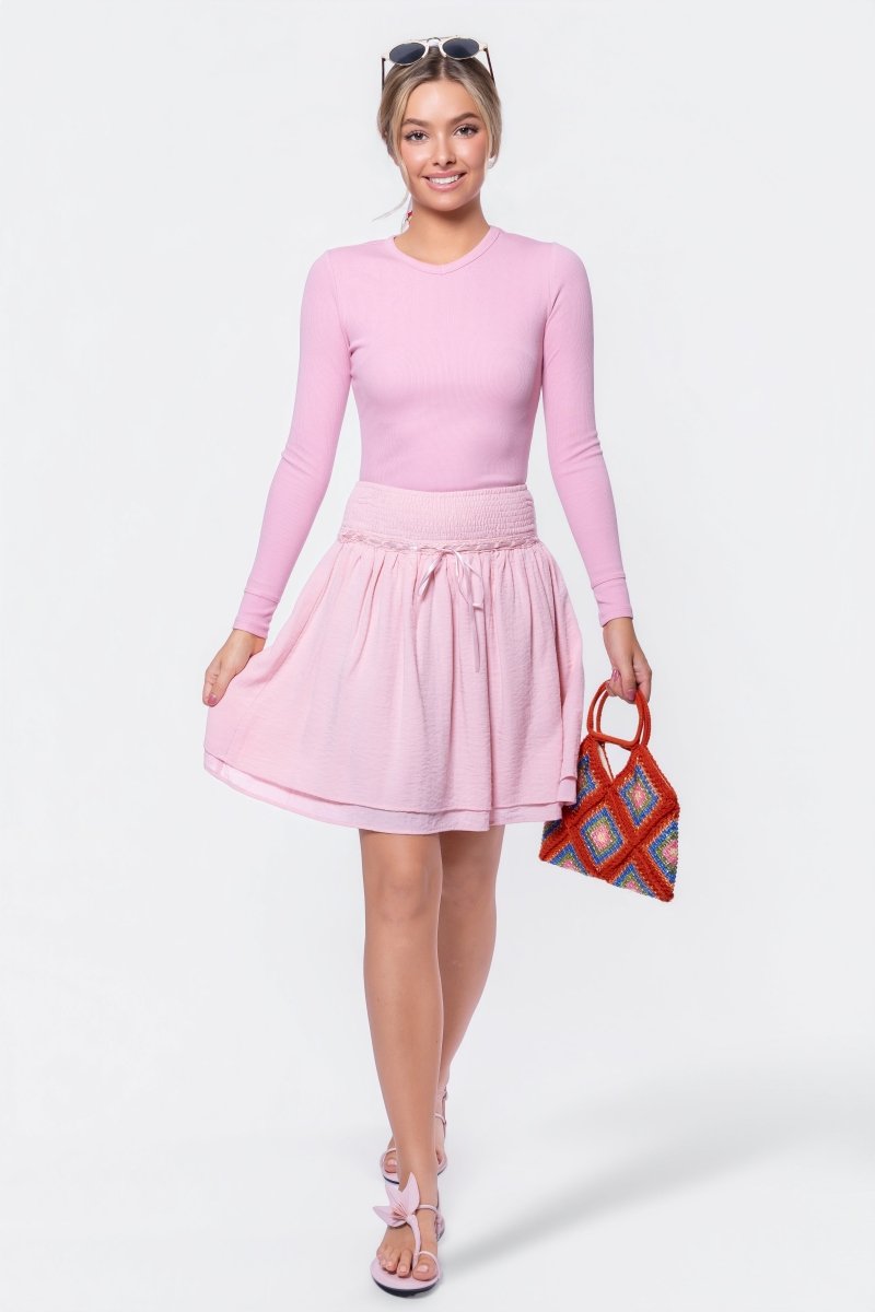 Avery Skirt 20" (Pink)