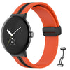 Dogari Compatible with Google Pixel Watch 3 41mm/ Google Pixel Watch 2 Band/Google Pixel Watch Band for Women Men Silicone Waterproof Sport Replacement Straps for Pixel Watch 2/ Pixel Watch
