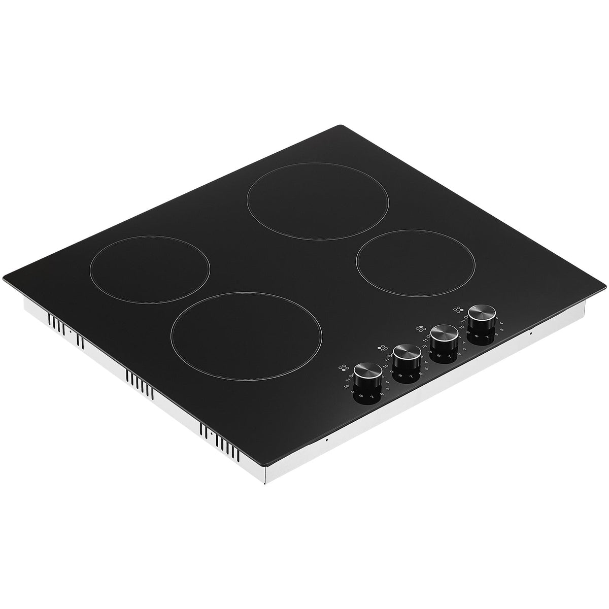 Built-in Electric Cooktop Radiant Ceramic Cooktop 4 Burners 23.2x20.5 inch