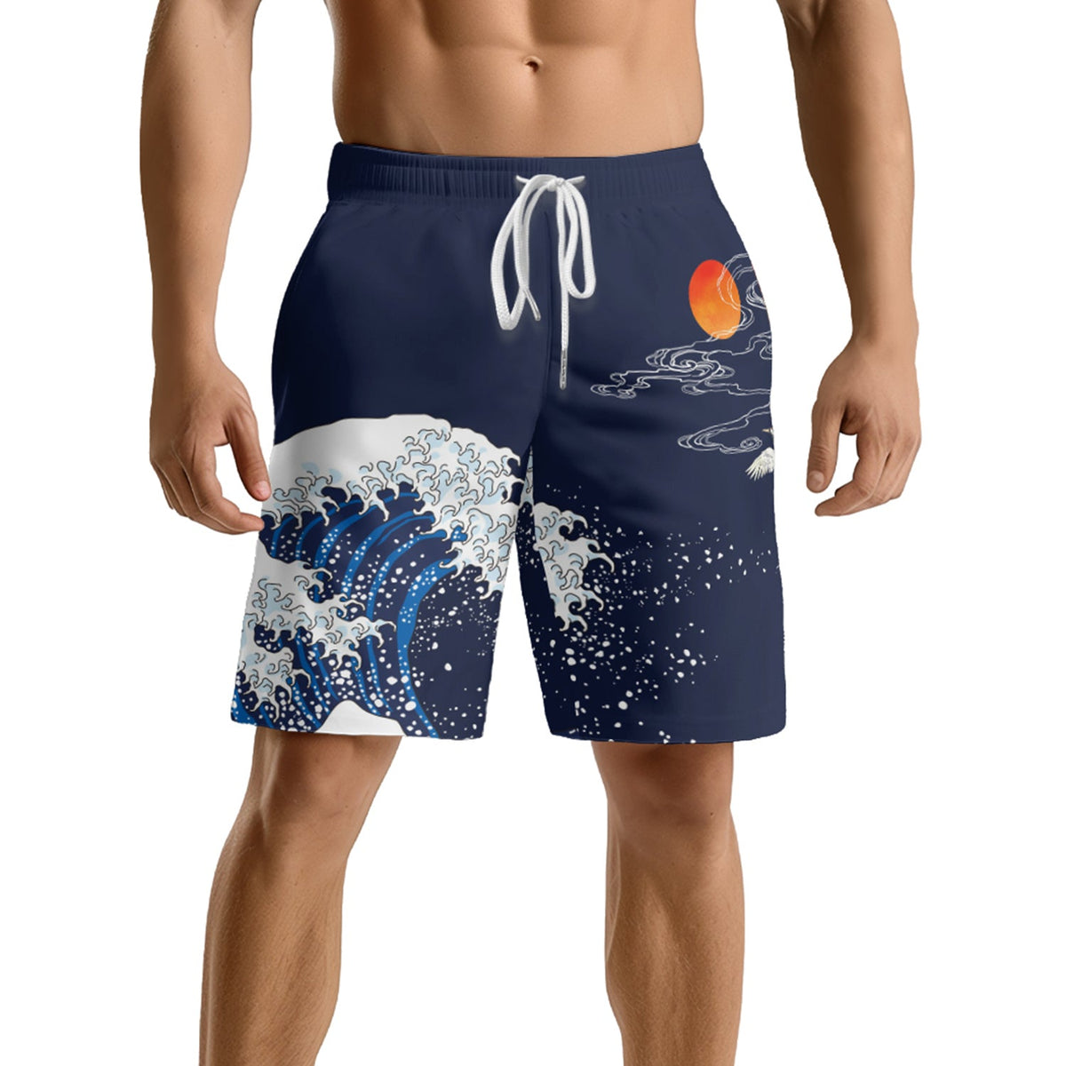 KS03 Jumping Koi Shorts
