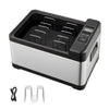 Sous Vide Cooker, 800W Sous-Vide Machine, Suveed Cooking Machine with LED Digital Display, Glass Lid, Precise Temperature & Timer Control, for Family & Friends, All-in-One Sous Vide Pot