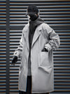 HiJ36 Grey Urban Trench Coat