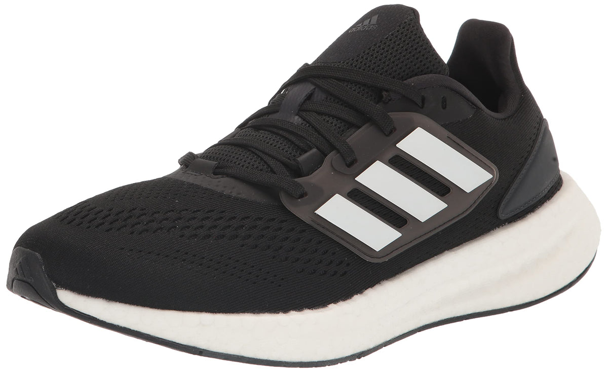 adidas Womens Pureboost 22 Running Shoe Black/White/Carbon 5.5