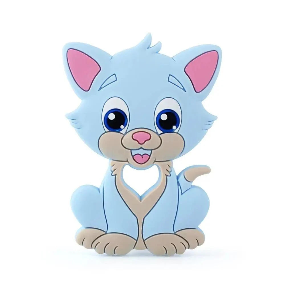 Baby Silicone Teethers BPA Free Teething Toy Animals Koala Bear Dog Teether Silicone Beads