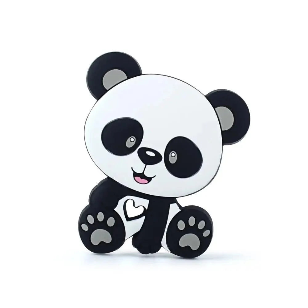 Baby Silicone Teethers BPA Free Teething Toy Animals Koala Bear Dog Teether Silicone Beads