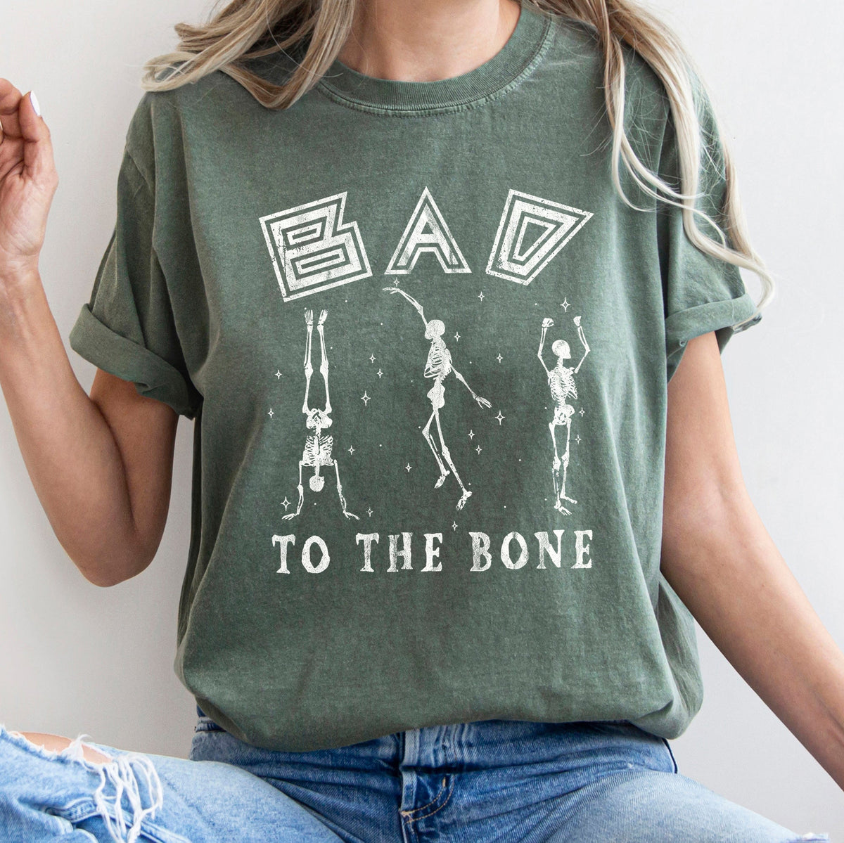Bad To The Bone Comfort Colors Tee
