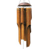 Bamboo Wind Chimes Handmade Hanging Big Bell Soothing Melodic Tones Indoor Outdoor Wall Hanging Wind Chimes Great As A Gift For Balcony Home Yard Garden Decorations For Mom