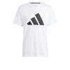 adidas Mens Standard Essentials Feelready Logo Training T-Shirt White/Black