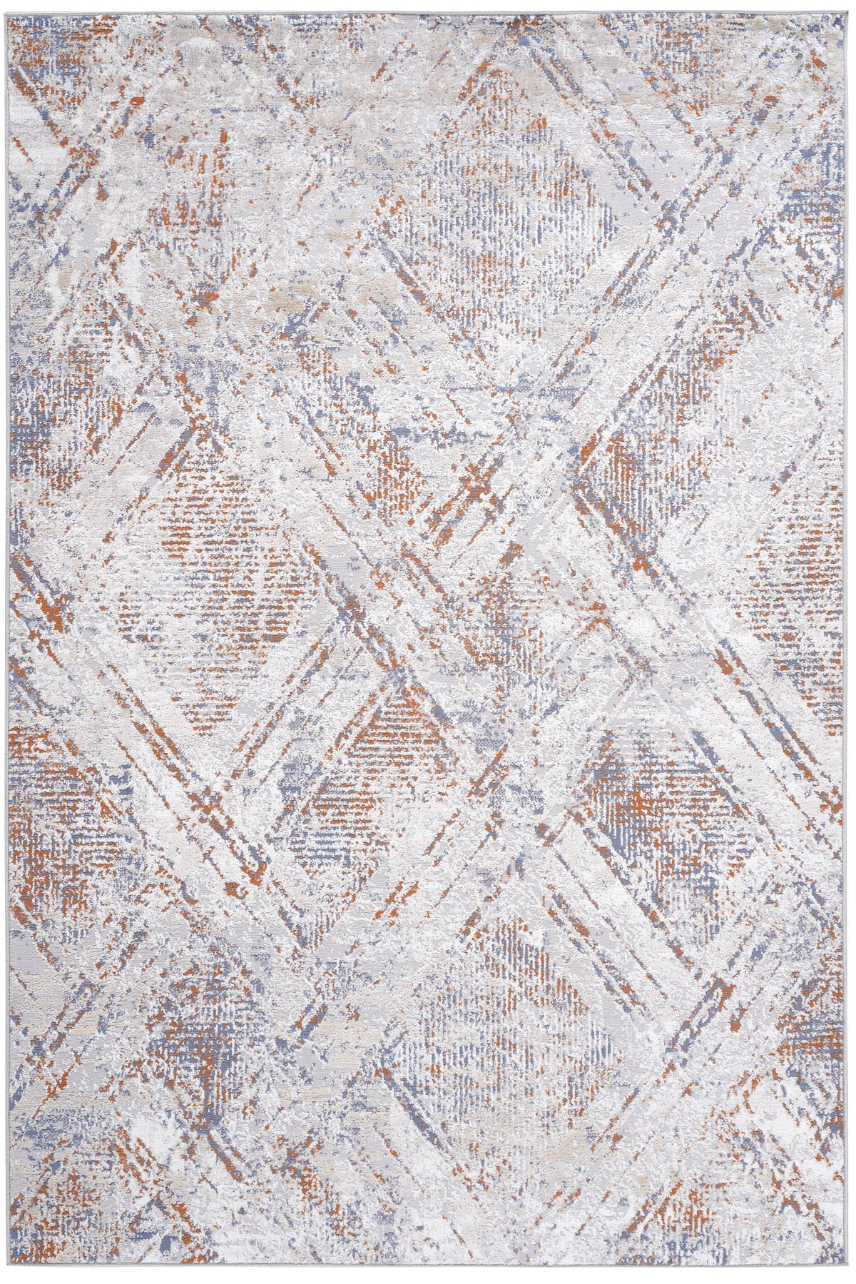NAAR PAYAS Collection 6X9 Beige / Geometric Area Rug