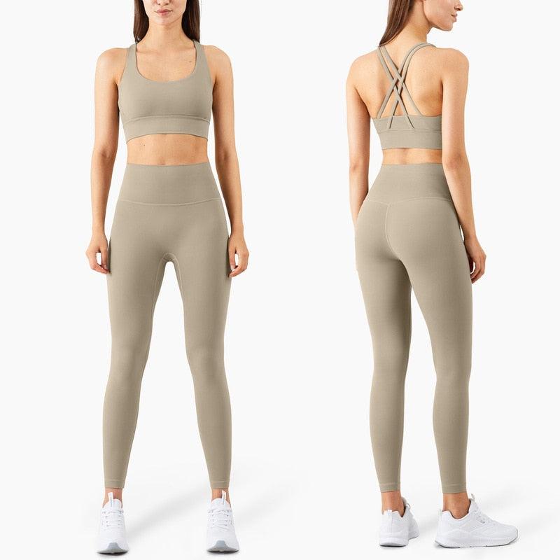 Beautiful Fitness Female Full Length Leggings 19 Colors Running Pants  High Waist Seamless Leggings Fitness Tight Running Gym Women Push Up Sport Leggings Workout Seamless Yoga Pant Comfortable Pants