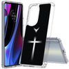 VIBECover Slim Case Compatible for Motorola Edge Plus 5G UW 2022/ Edge+ 2022/ Edge 30 Pro(Not Edge Plus 2023) Total Guard Flex TPU Cover Thin and Light Print in CA Dove Cross