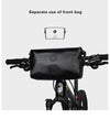 Bicycle Bag Waterproof Big Capacity Handlebar Bag 2 Piece Front Tube Cycling Bag  Bike Accessories Bike Bag Waterproof Bike Handlebar Bag Bicycle For Sport Bicycle Cycling Accessories