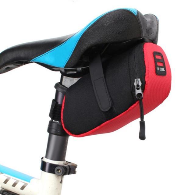 Bicycle Waterproof Bag Bike Waterproof Storage Bag Seat Cycling Pouch Bag Accessories Bike Bag Bicycle Bag Under Seat Water Resistant Bike Pouch Pack For Mountain Road Bikes For Storage Cycling Accessories Tool