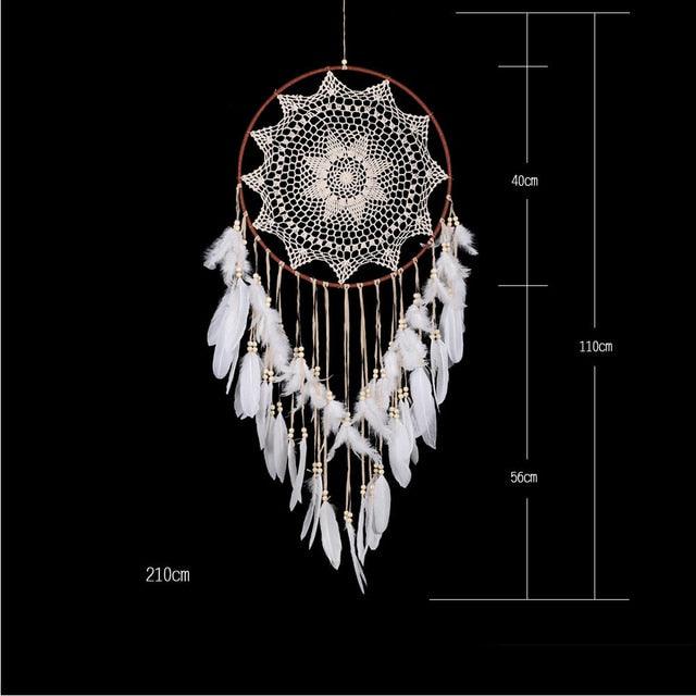 Big Dream Catcher Decor For Home Nordic Decoration Home Kids Room Decoration Wind Chimes Dream Catchers Hanging Dream-catcher For Wedding Festival Photography Gifts
