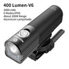 Bike Light Front Lamp USB Rechargeable LED 4800mAh Bicycle Light Waterproof Bicycle Light Set USB  Rechargeable Super Bright Bike Headlight For Night Riding Bracket 1000LM