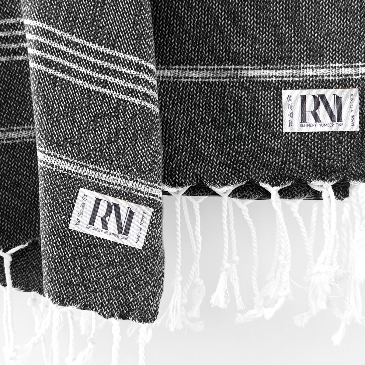 Istanbul Classic Turkish Hand Towel Set for Kitchen, Bath, Beach, Gym, Yoga and Travel
