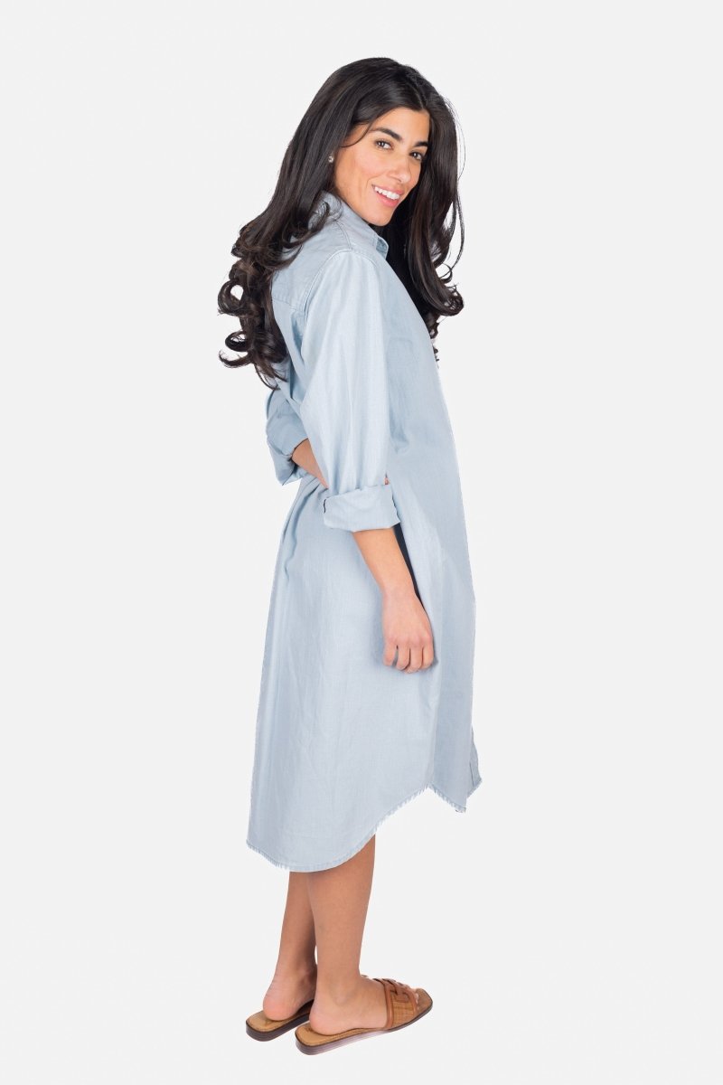 Bonnie Dress 41" (Light Blue)