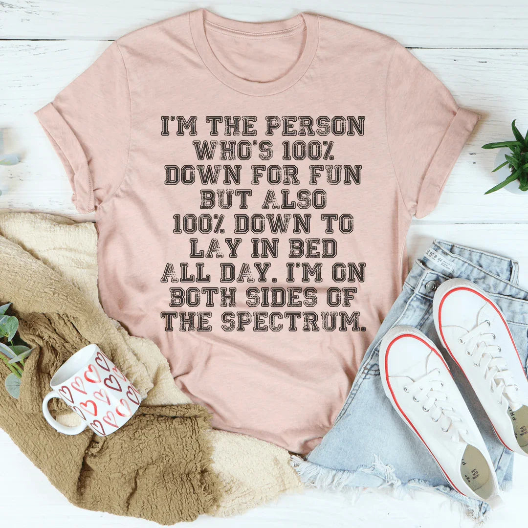 Both Sides Of The Spectrum Tee