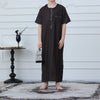 Boys' Embroidered Thobe with Zipper & Pockets(MKB028)