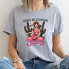 Bring Me Flowers Cowboy Western Country Valentine's Day Rustic Rodeo Inspired Graphic Tee