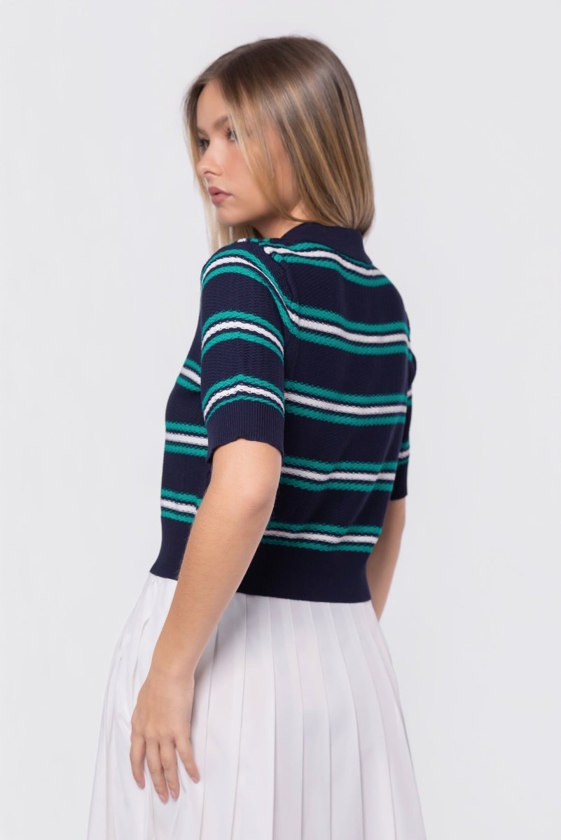 Brooklyn Top (Navy)